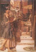 Alma-Tadema, Sir Lawrence The Parting Kiss (mk24) USA oil painting artist